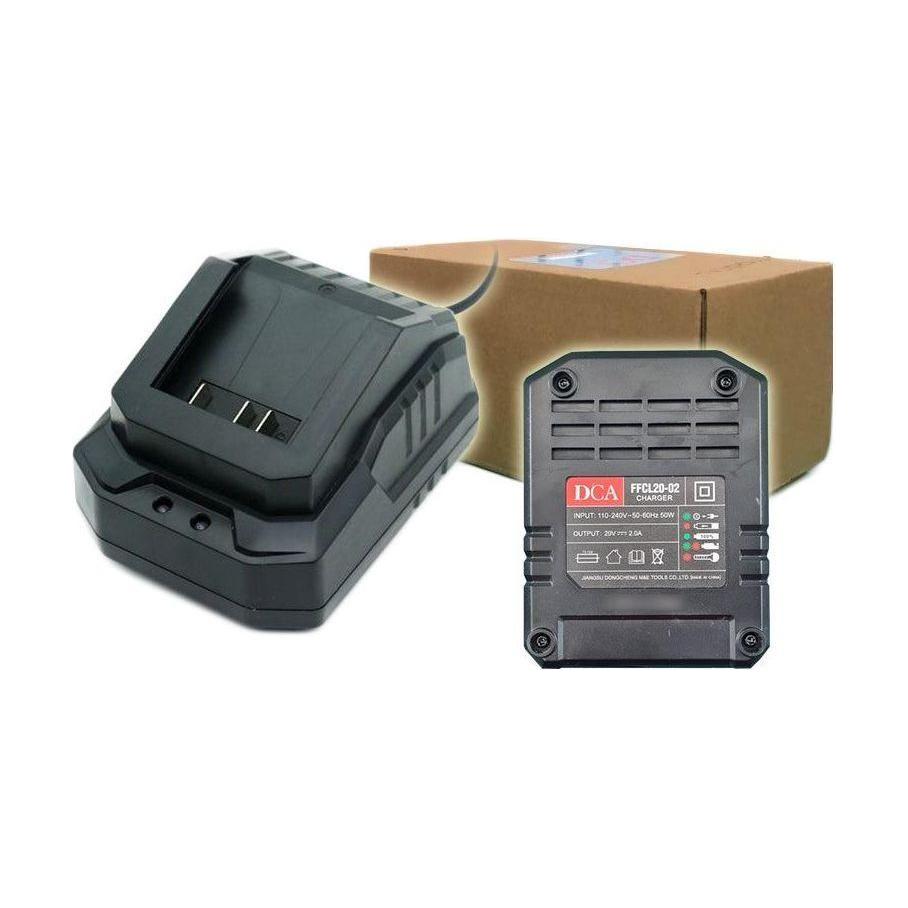 DCA FFCL20-02 20V Battery Charger 2.0A - KHM Megatools Corp. DCA FFCL20-02 20V Battery Charger 2.0A - KHM Megatools Corp.